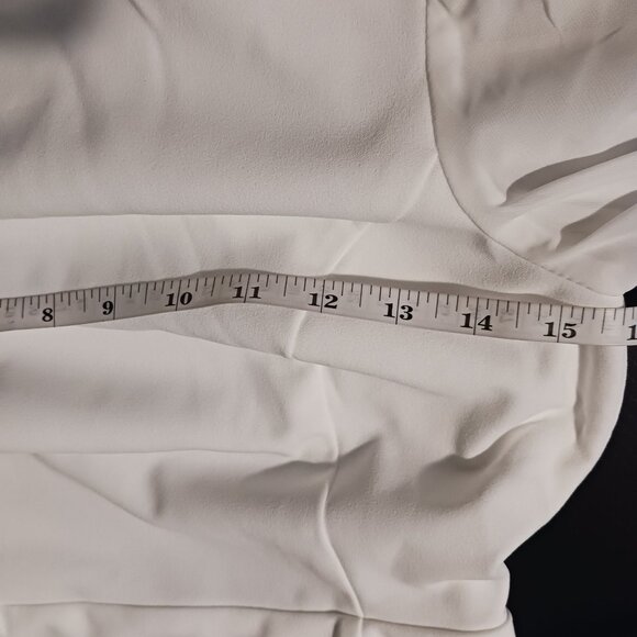 NEW Lulus Exceptionally Flirty White Long‎ Sleeve Backless Mini Dress Size XS - Picture 10 of 13